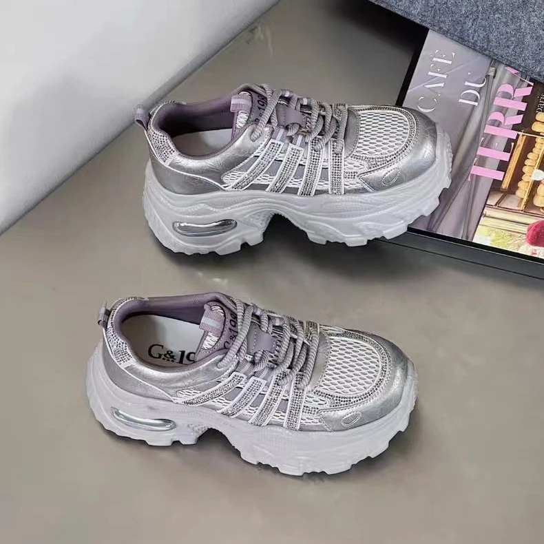 冰冰大码女鞋40-43码老爹鞋9819-1