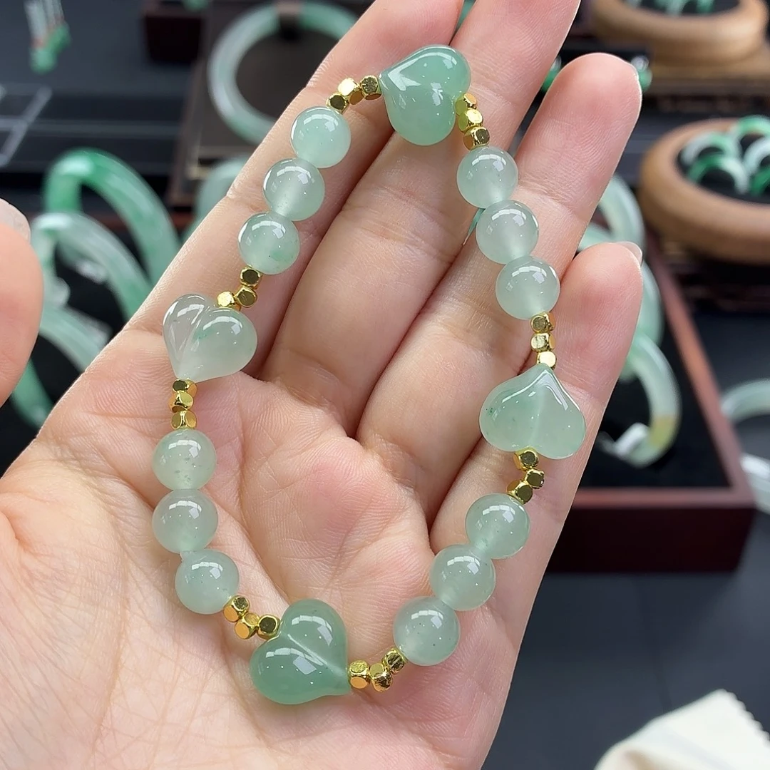 石英质玉未镶嵌手链