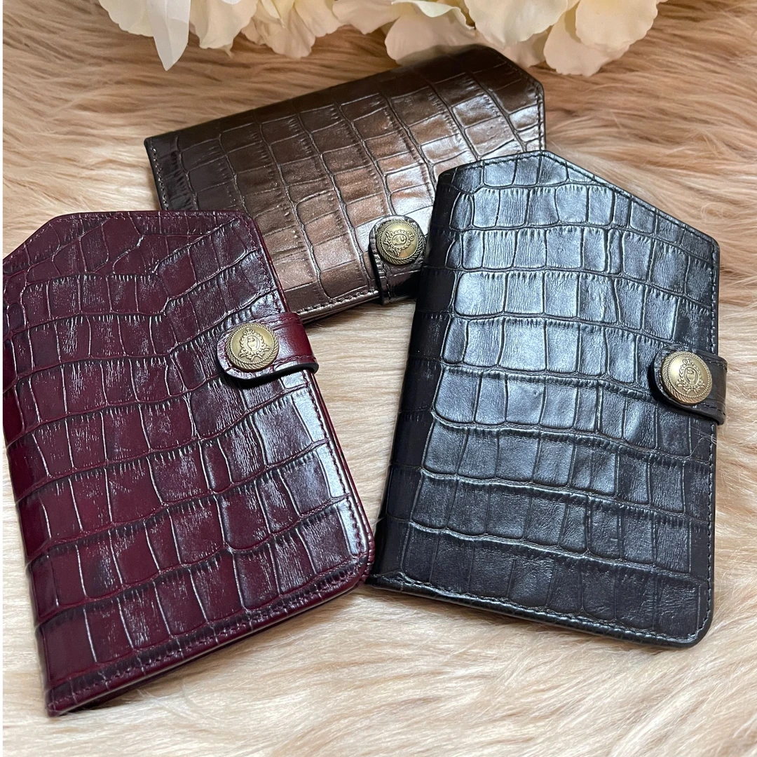 高级时尚头层牛皮护照夹卡片包