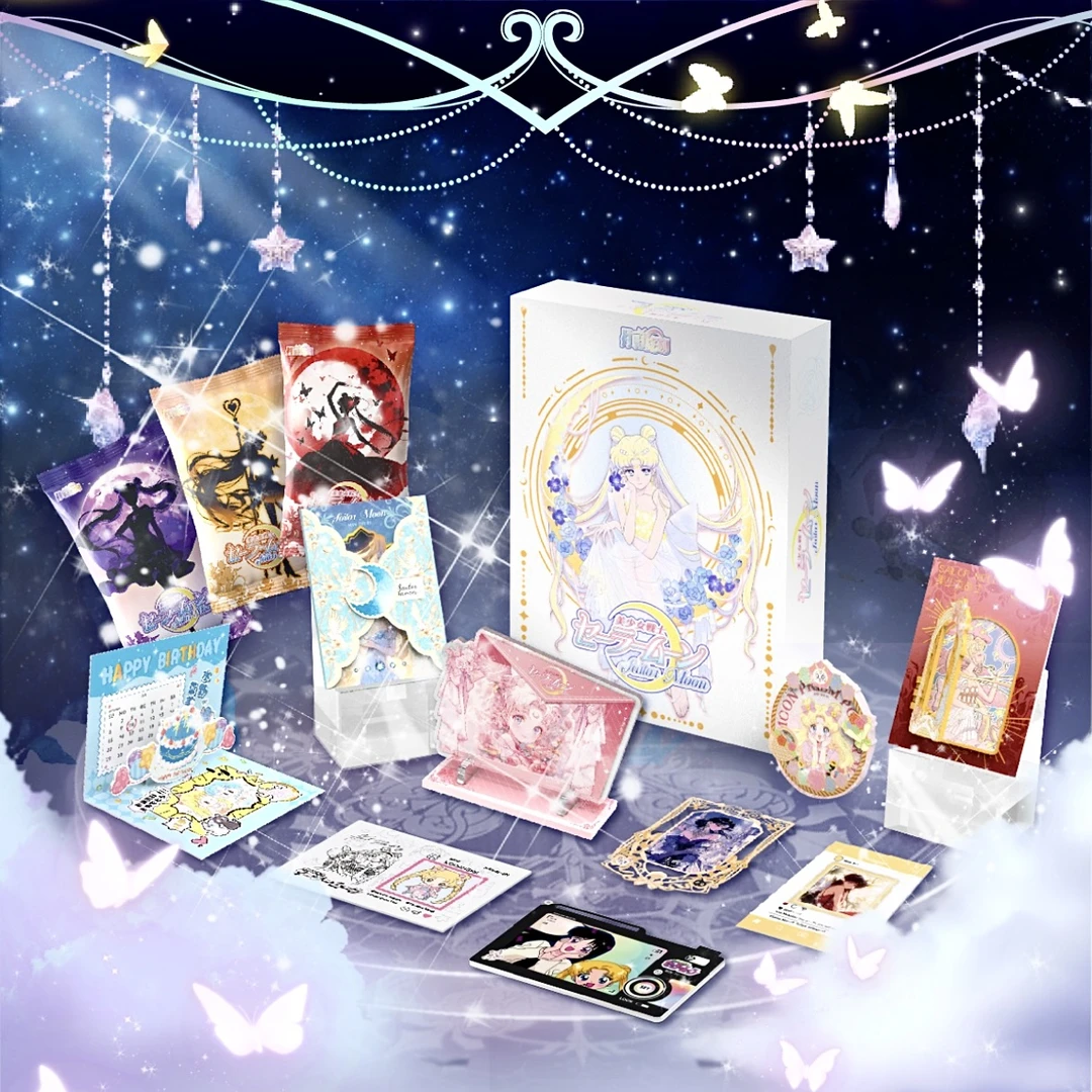 R 月影文创 Y2-card 美少女战士 第一弹 国潮二创 卡片默认代拆