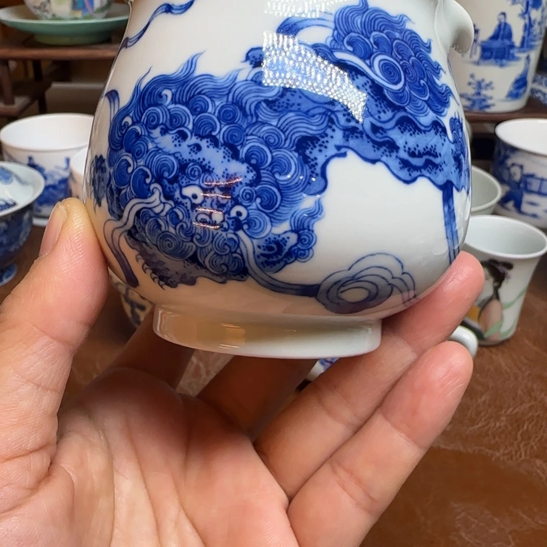 陶摆件今天晚上的月亮很美