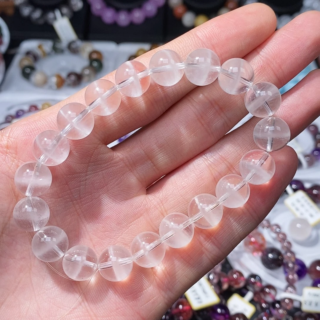 水晶手链未镶嵌白幽灵11.0