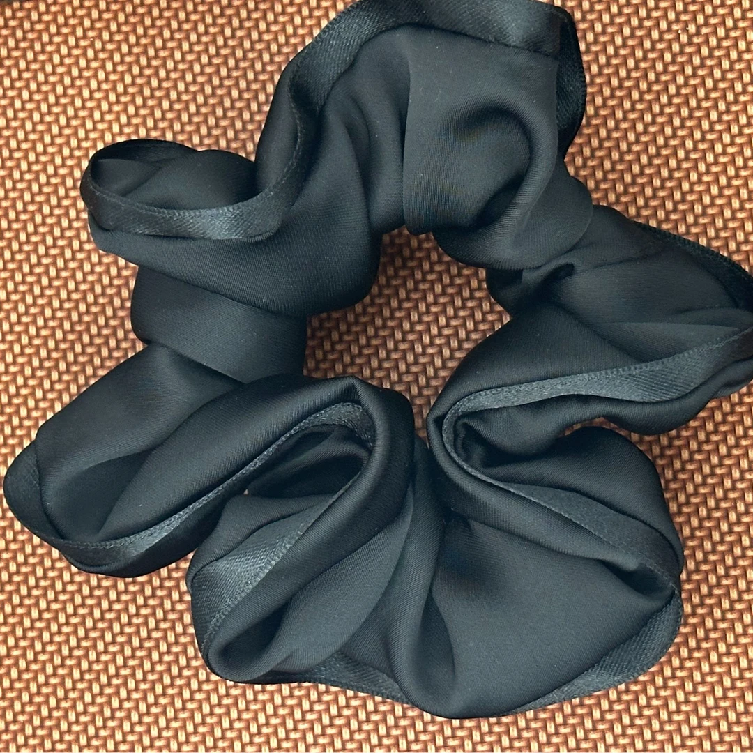 赵露思许妍同款大肠发圈女法式缎面头绳高级头饰新款发绳发饰