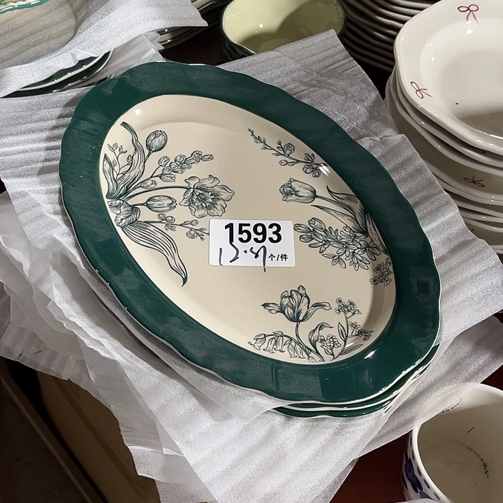瓷微瑕外贸餐具1593