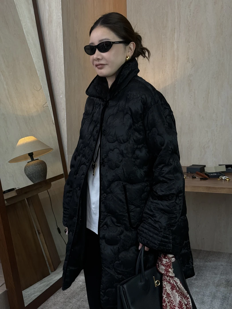 【CHU/2025SSNEW】《纹絮》素织提花羽绒服MP2514