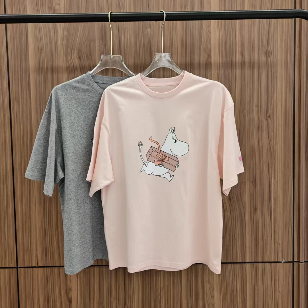 ZIKER｜AC联名款卡通河马女士短袖T恤