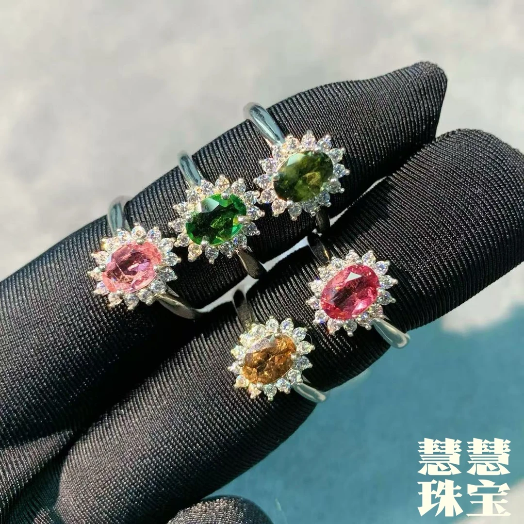 [粉丝专属]碧玺活口戒指（多样性发一）