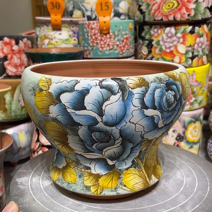 景德镇艺术手绘作品