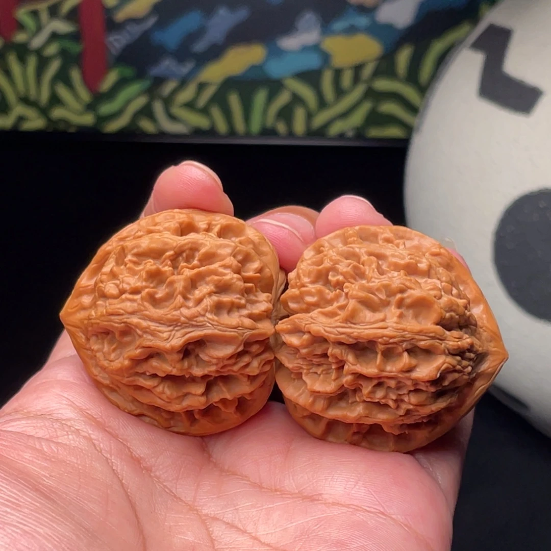 把件猴头核桃39×42精修打底遵化马蹄XM3210