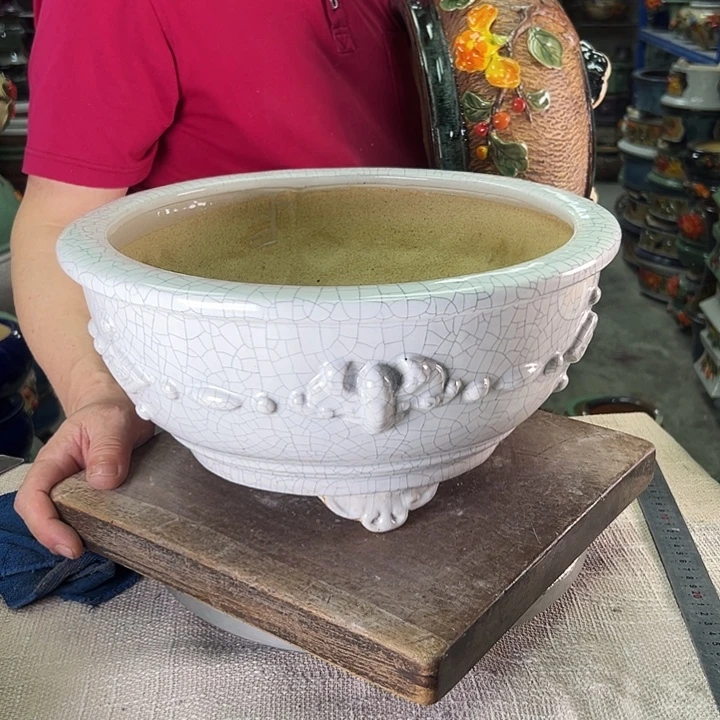 伦***泳坤堂石湾花盆陶瓷