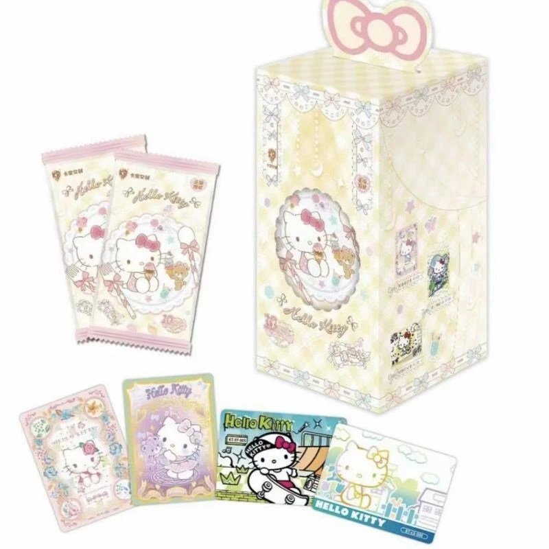 【玩法合集】卡宝文创三丽鸥 Kitty梦幻巡礼拍立得卡收藏卡盲盒
