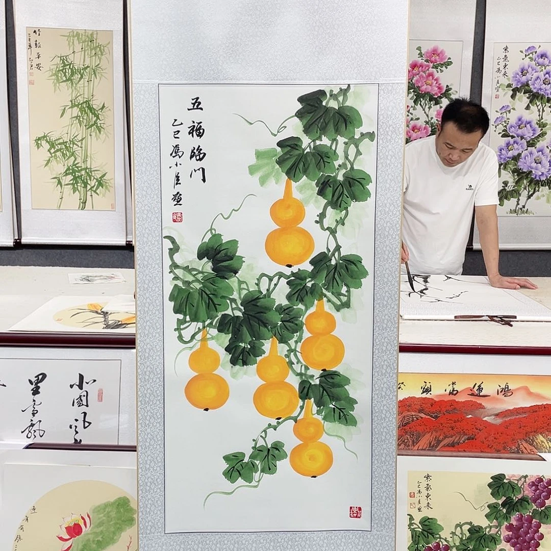 国画手绘作品手绘作品