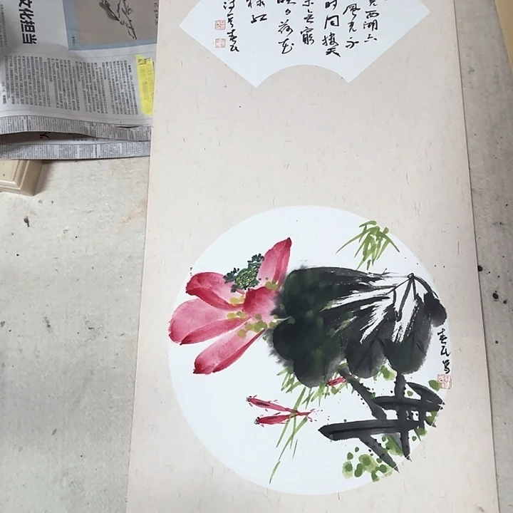 国画蒋春民国画作品