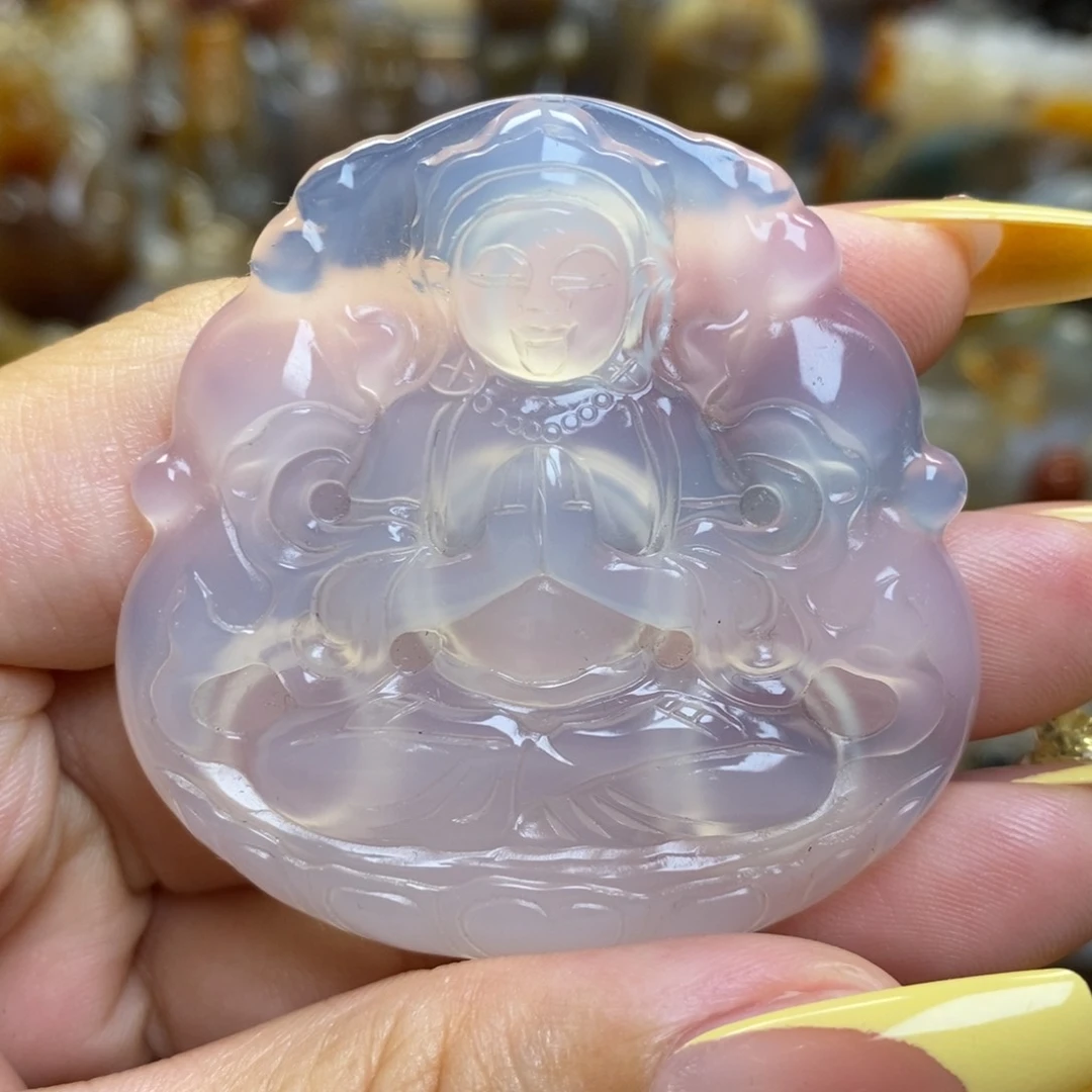 玛瑙/玉髓挂件未镶嵌