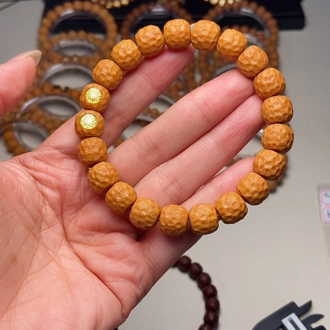 手串猴头核桃全品双标龙鳞尺寸11左右
