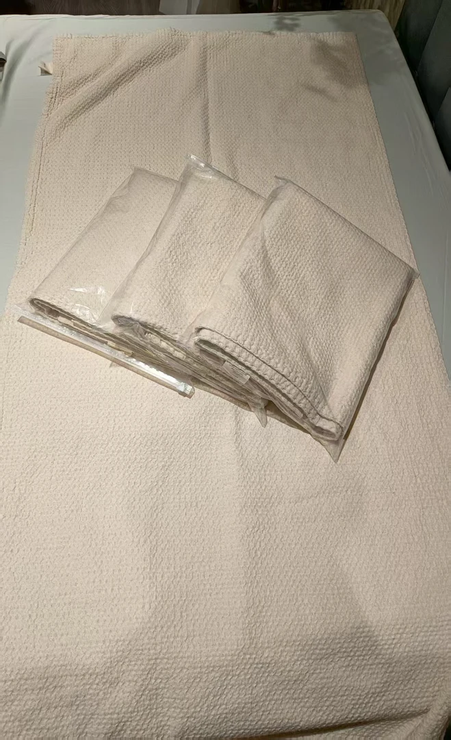 【熹棠家居】多用汉麻双层蜂巢大浴巾家用、午休毯、飞机毯、沙发毯