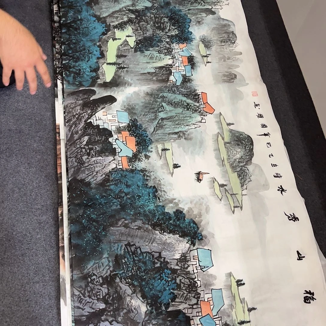 宿***司国画LH精品国画单幅任发