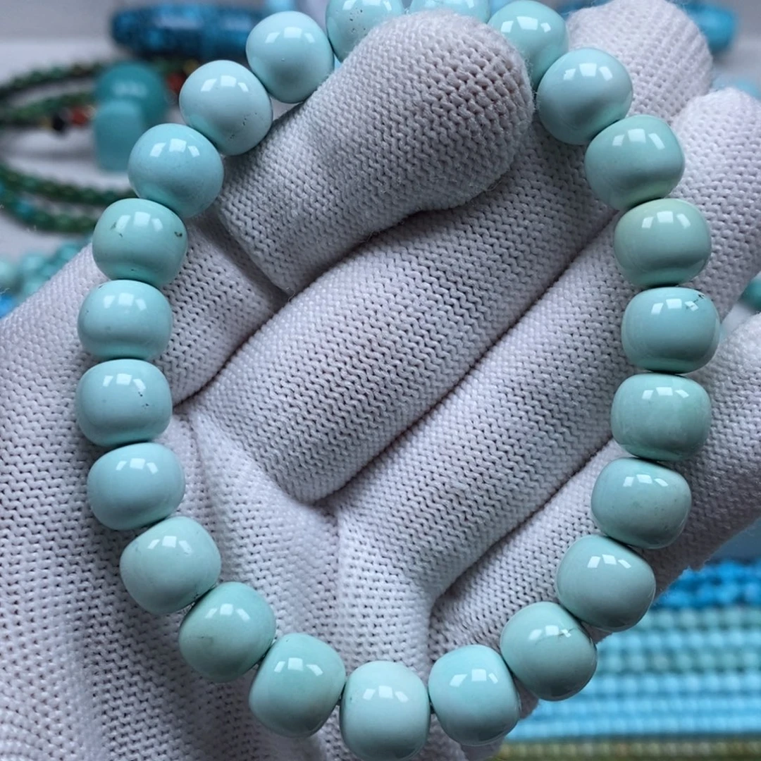 绿松石未镶嵌手串