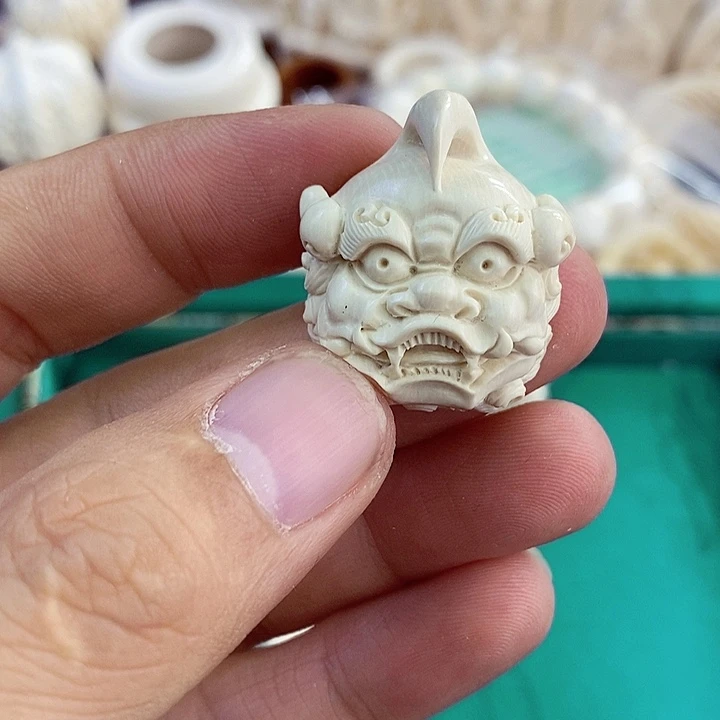 把件柏香籽/百香籽皮休头