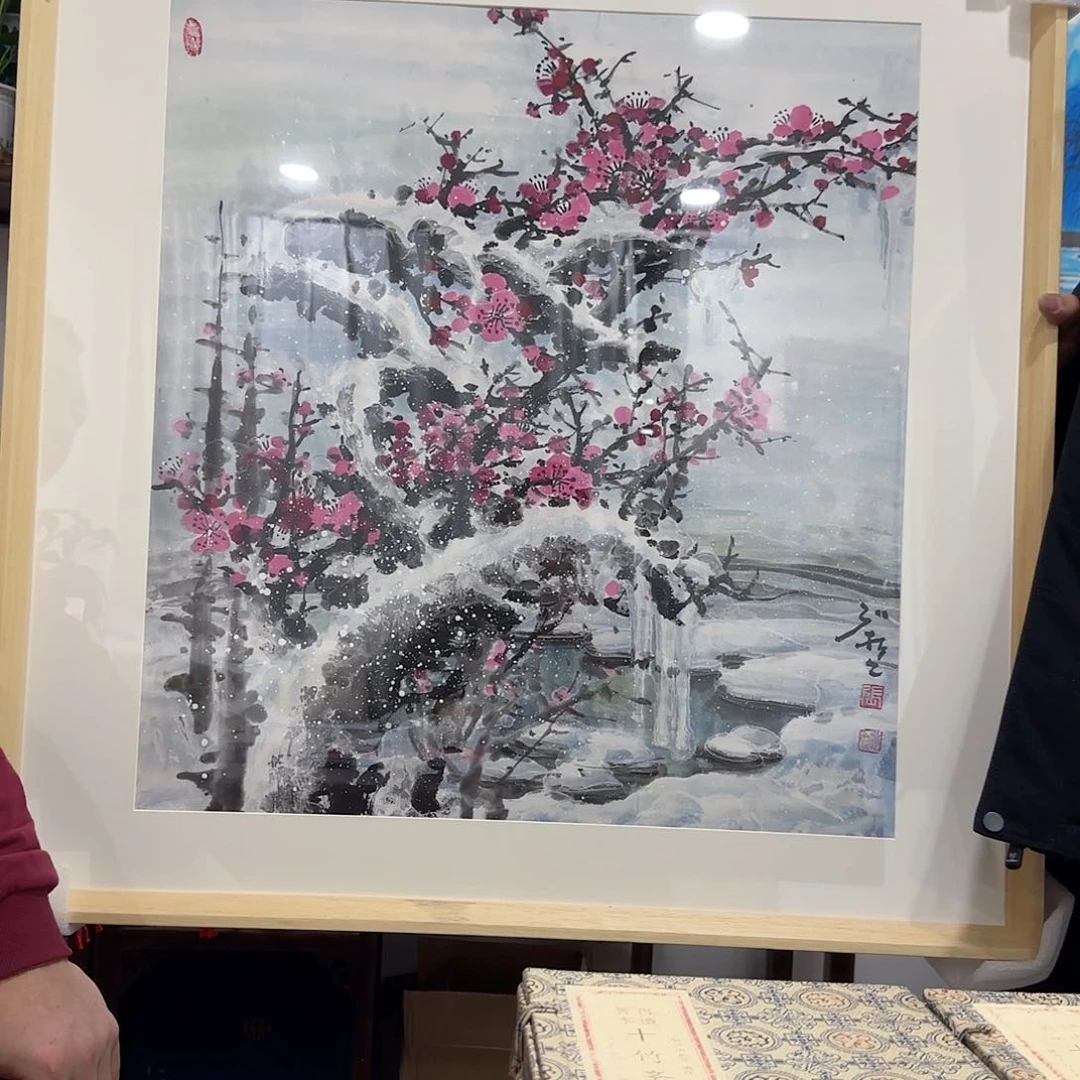 国画艺术家的作品