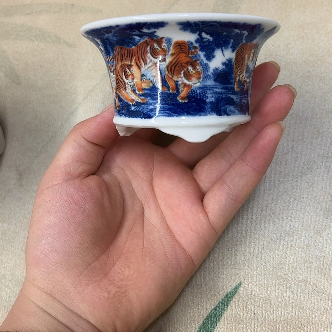 紫砂花盆894号瑕疵9.5/5cm