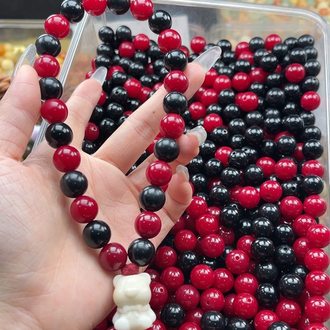 白玉菩提吊坠q12mm/100+20颗