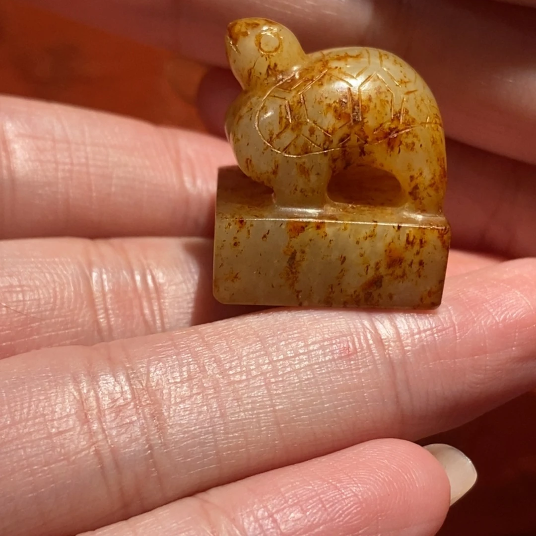 和田玉珠子未镶嵌山**逢