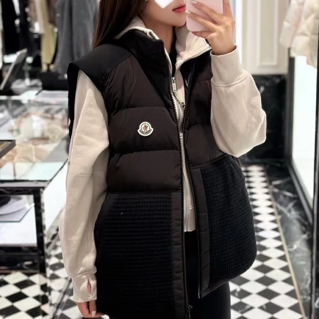 99新 MONCLER Tsan0829/拼接款马甲/尺码4码