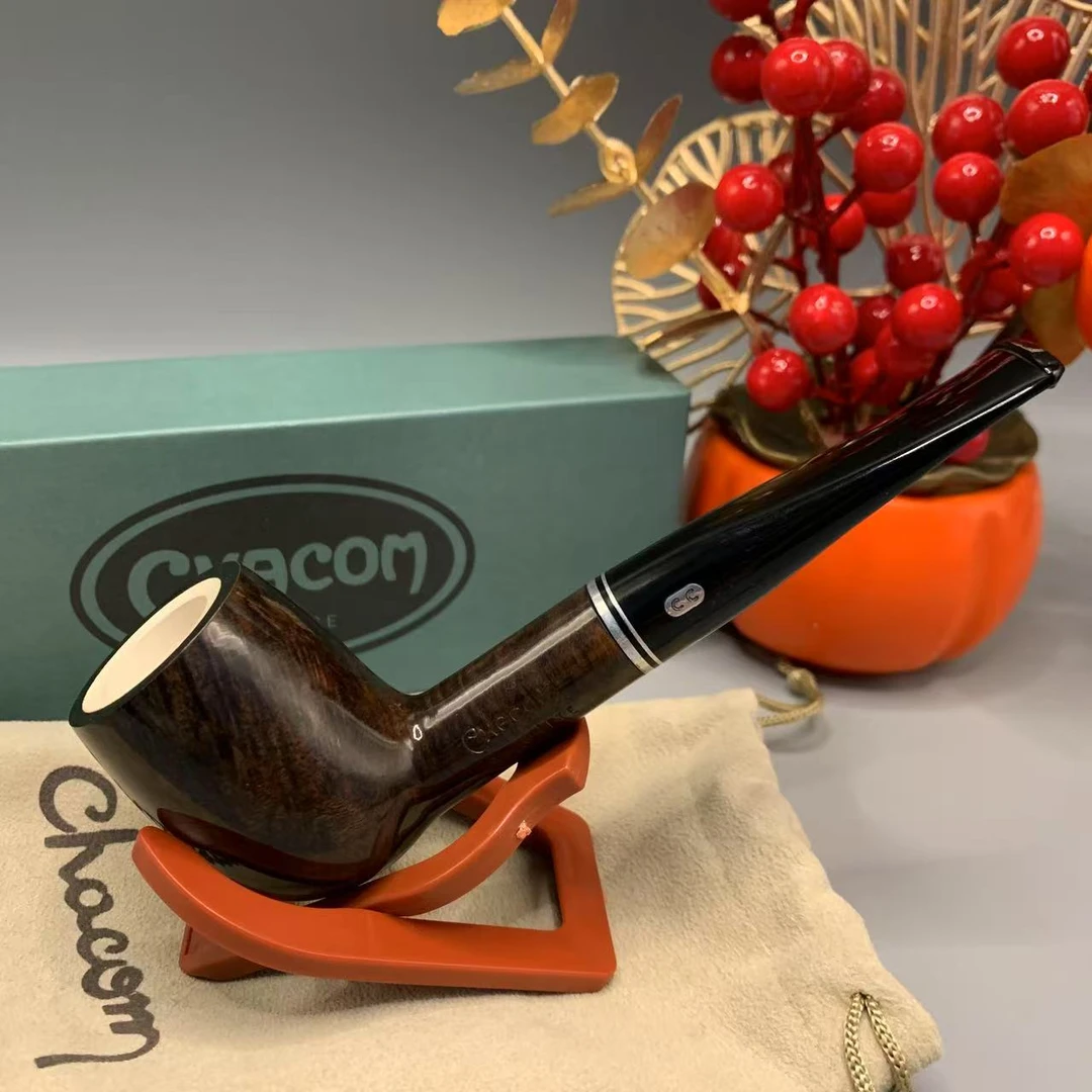 法国CC烟斗石楠木海泡石烟斗CHACOM