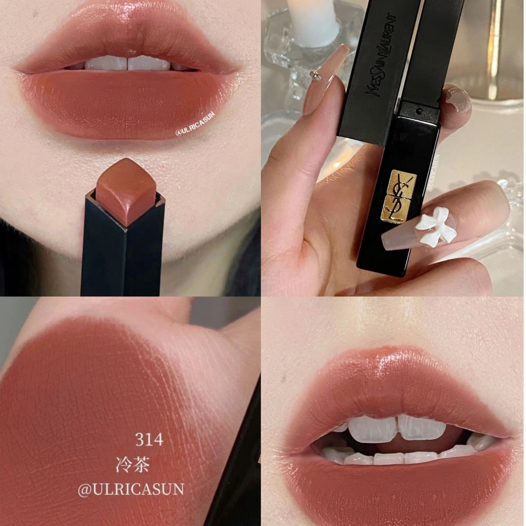 YSL圣罗兰小黑条口红314色正装2g新日期