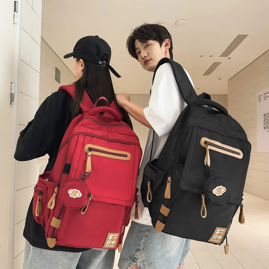 书包编码B400-B450双肩包大学生小学生大容量背包