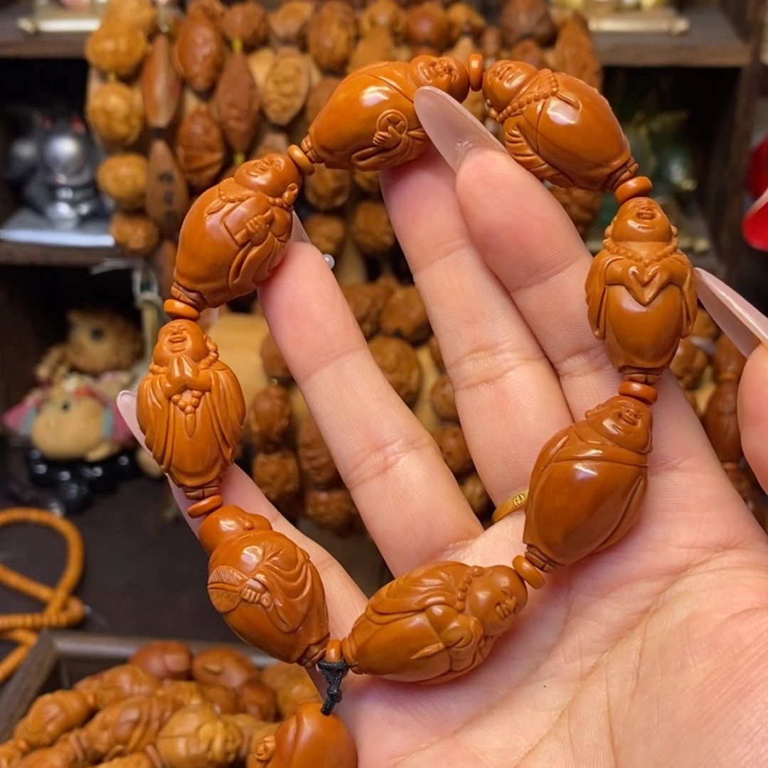 手串/手链橄榄核逍遥弥勒