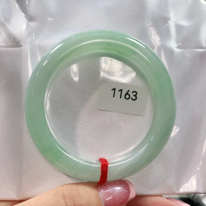 翡翠手镯未镶嵌天然翡翠手镯5303