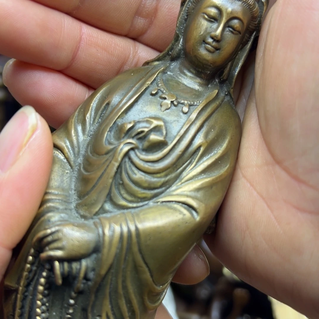 铜摆件欢迎欢迎你