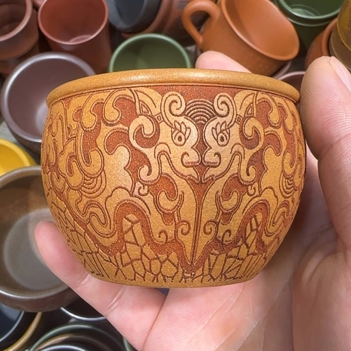 茶杯紫砂全手工制作工艺