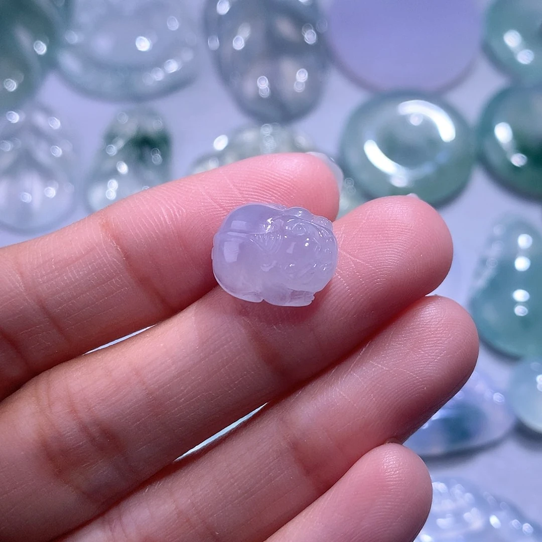 【闪购商品】翡翠颈饰未镶嵌貔貅