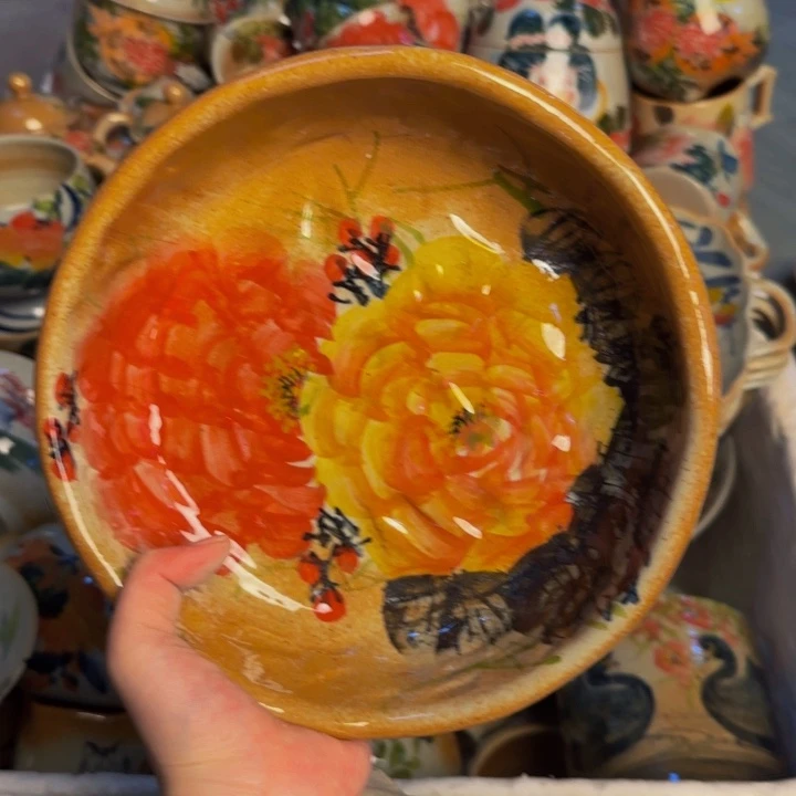 瓷片景德镇陶瓷手工手绘