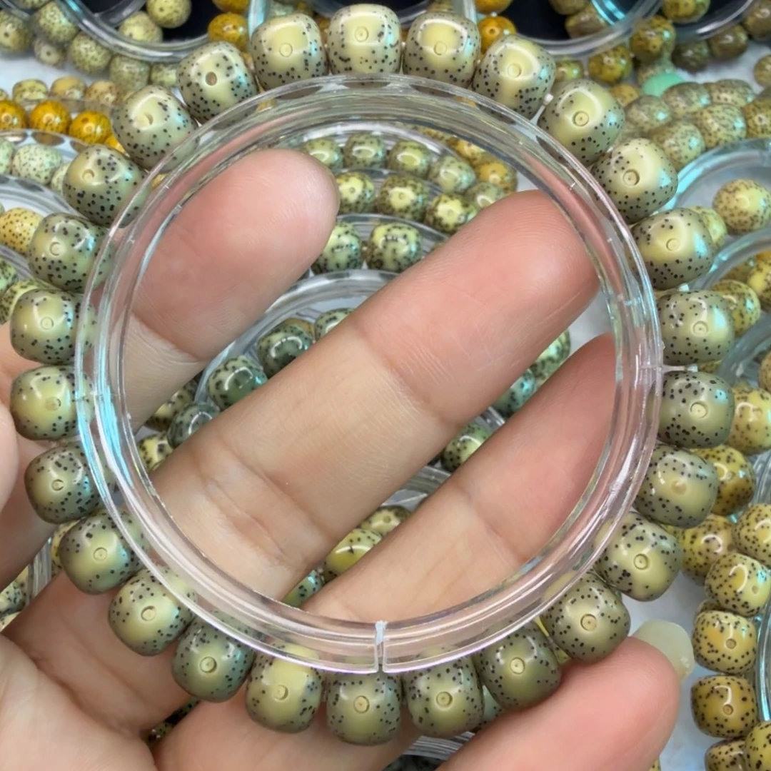 手串星月菩提绿冰月朗星稀侧留白98