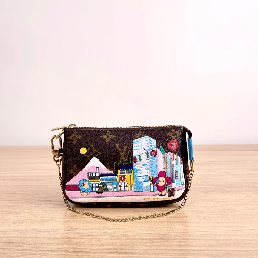 95新 LouisVuitton/路易威登 小麻将/手拎包/4476