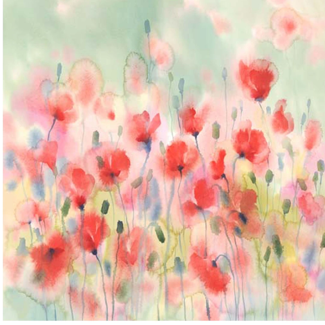 锦棠绒逸(虞美人)冬季新中式保暖羊毛羊绒围巾披肩国风95*95