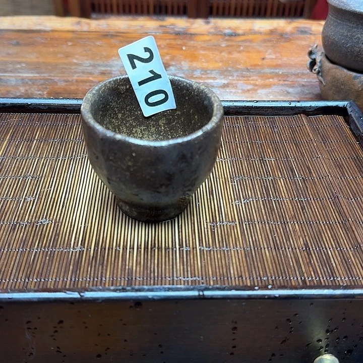 纯手工制作粗陶茶具