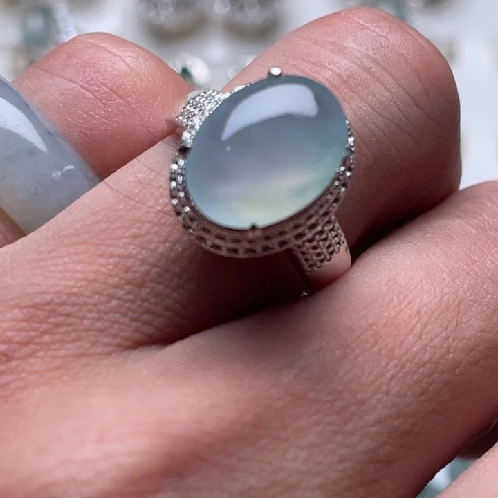 定制翡翠未镶嵌蛋面