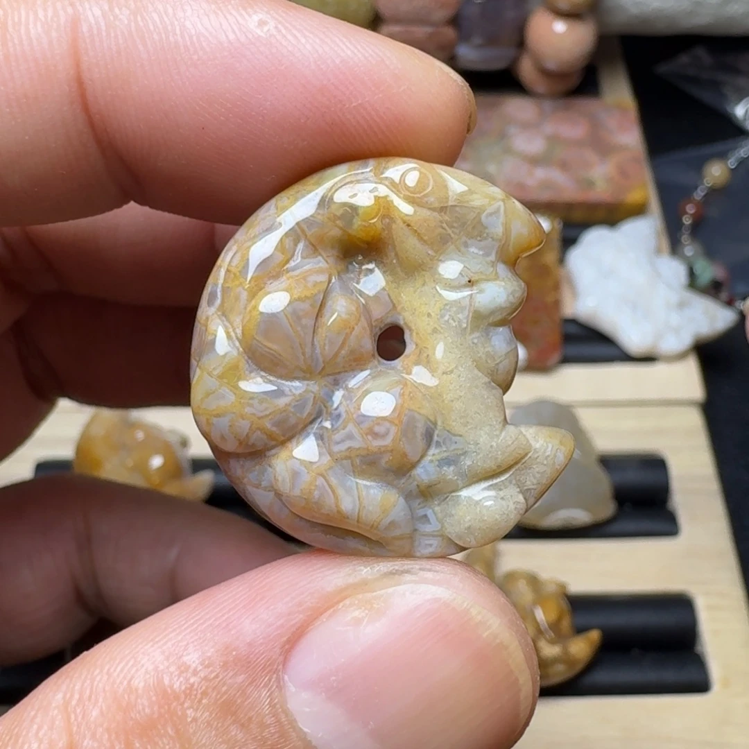 硅化玉未镶嵌纯天然色有机玉石保真色