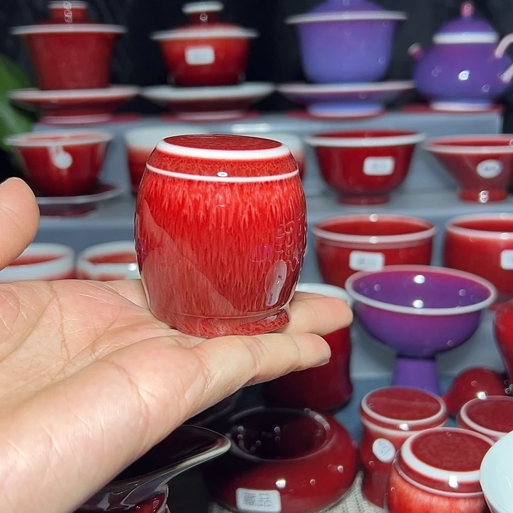 景德镇玉郎亭陶瓷福利杯粘底介意勿拍