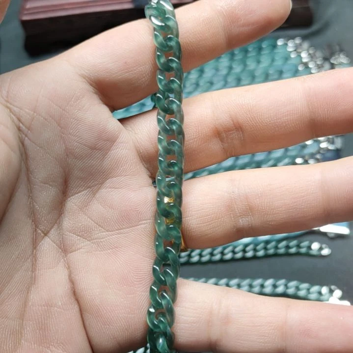 未镶嵌手串定制翡翠
