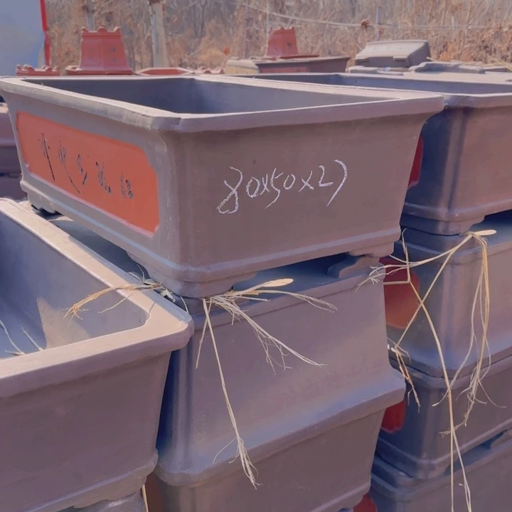 红陶长方形花盆805027