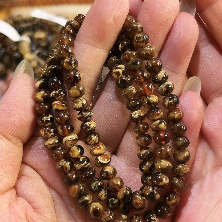 未镶嵌琥珀裸石抚顺琥珀20878六