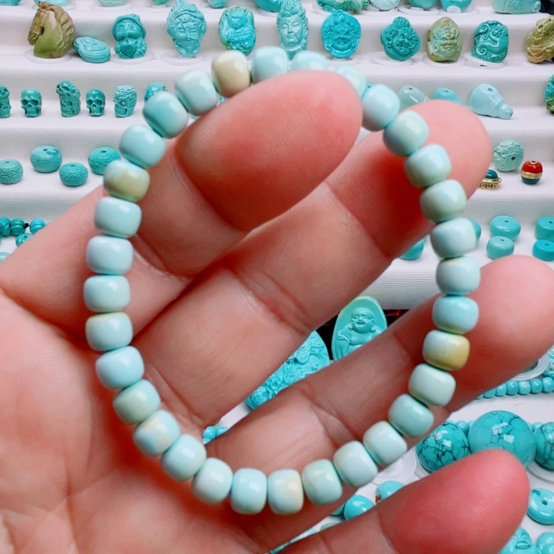 绿松石未镶嵌吊坠(不含链)