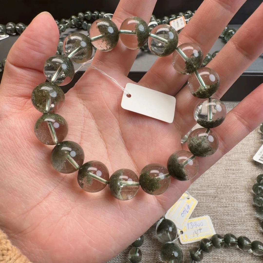 水晶手链未镶嵌旧***I天然