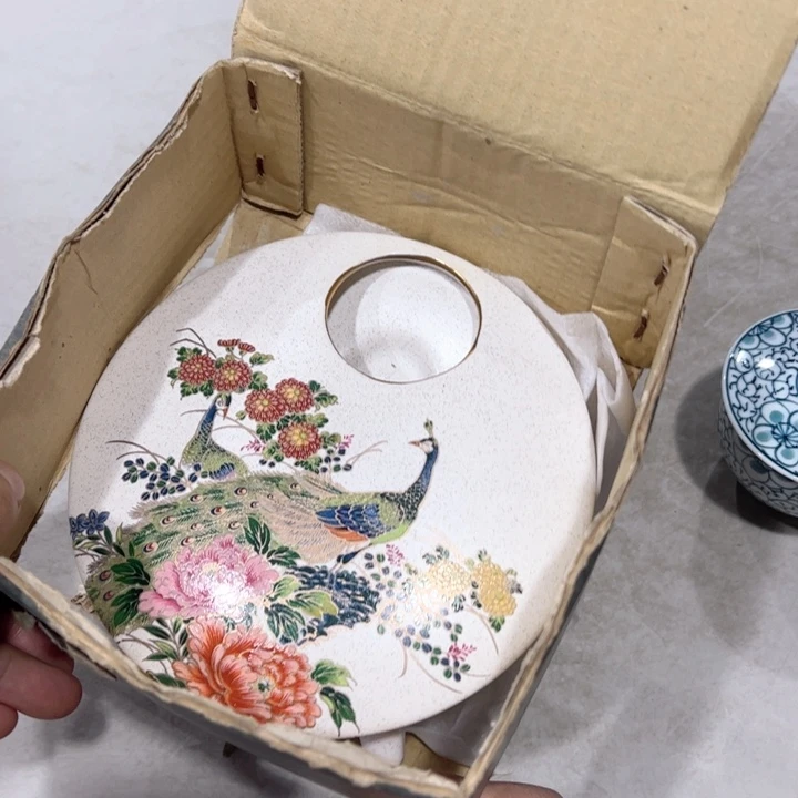 l*t茶道相关物品瓷制摆件